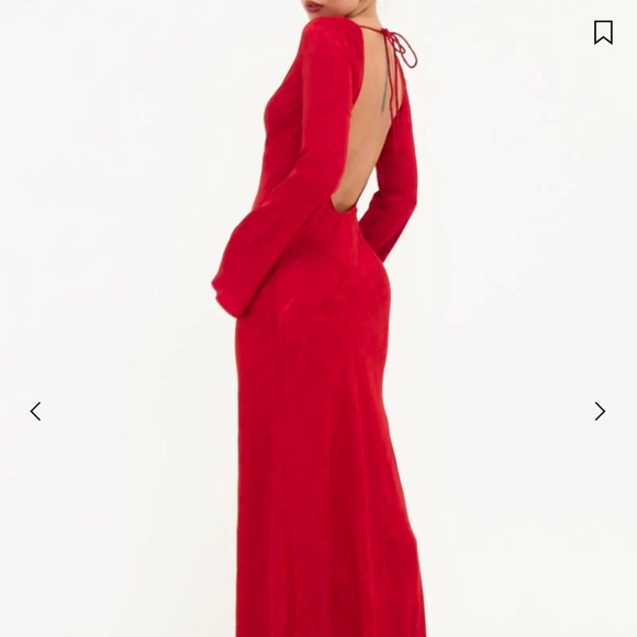 Rumored Sweet talker Dress in red, size XS. - Picture 3 of 7